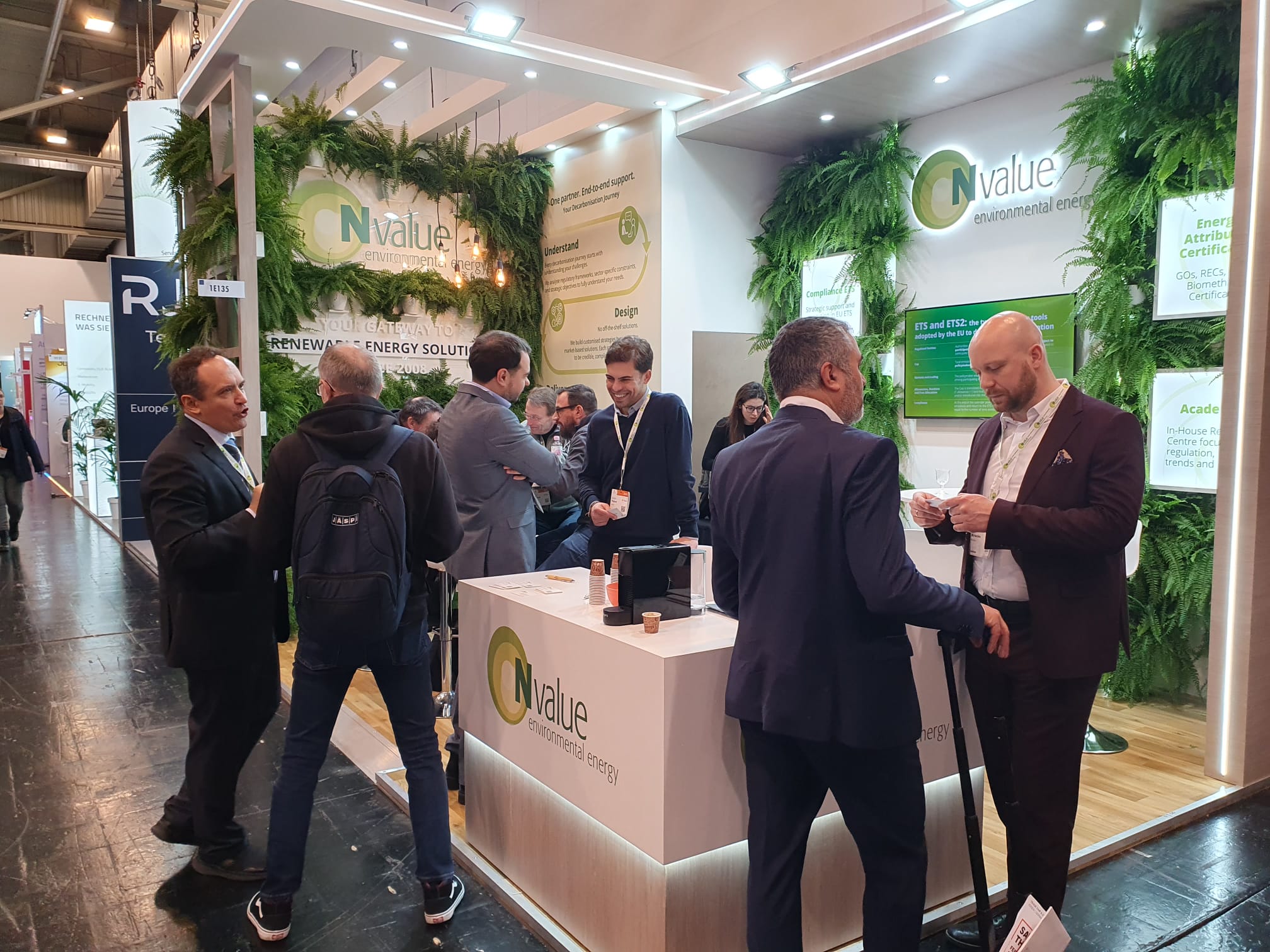 Nvalue stand at E-world 2026